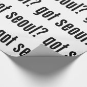 Heb je seoul? cadeaupapier (Hoek)
