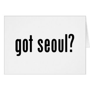 Heb je Seoul Card?