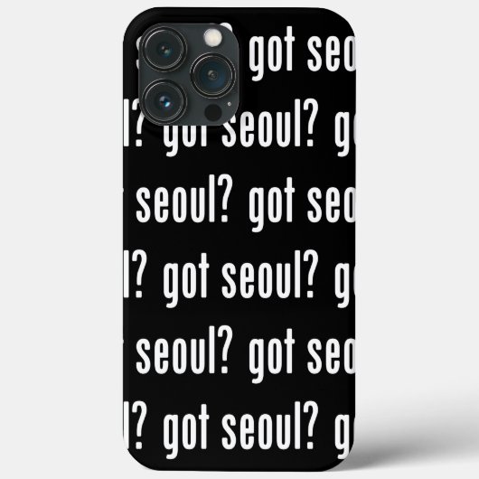 Heb je seoul? Hoesje-Mate iPhone case (Achterkant)