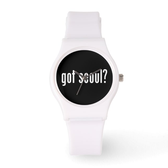 Heb je seoul? horloge (Voorkant)