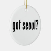 Heb je seoul? keramisch ornament (Rechts)