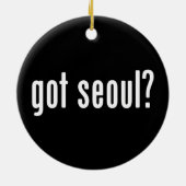 Heb je seoul? keramisch ornament (Achterkant)