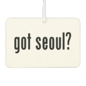 Heb je seoul? luchtverfrisser (Voorkant)
