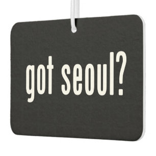 Heb je seoul? Luchtverfrisser