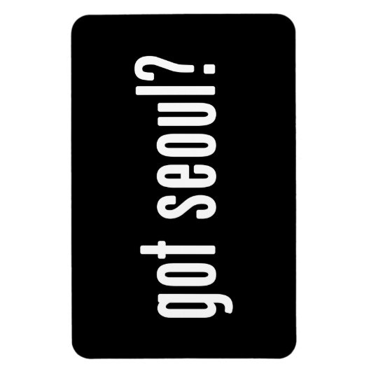 Heb je seoul? magneet (Verticaal)