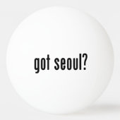Heb je seoul? pingpongbal (Achterkant)