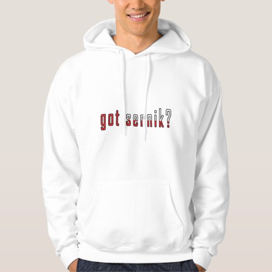 Heb je sernik? Markering Hoodie (Voorkant)