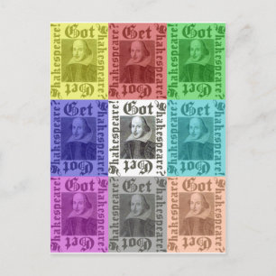 Heb je Shakespeare? Haal Shakespeare Briefkaart