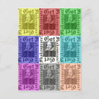 Heb je Shakespeare? Haal Shakespeare Briefkaart