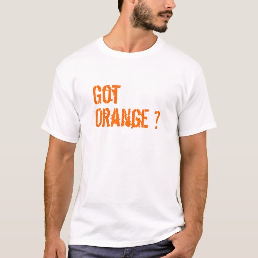 Heb je Sinaasappel? T-shirt (Voorkant)