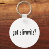 Heb je slivovitz? sleutelhanger (Voorkant)
