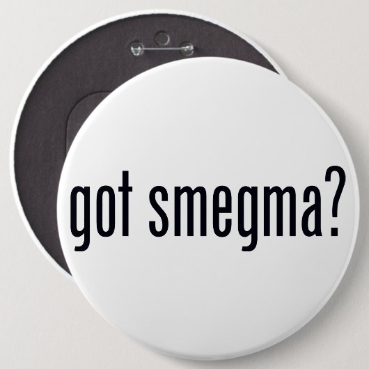 Heb je Smegma? Pinback Button (Voorkant /achterkant)