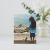 Heb je snacks? briefkaart (Staand voorkant)