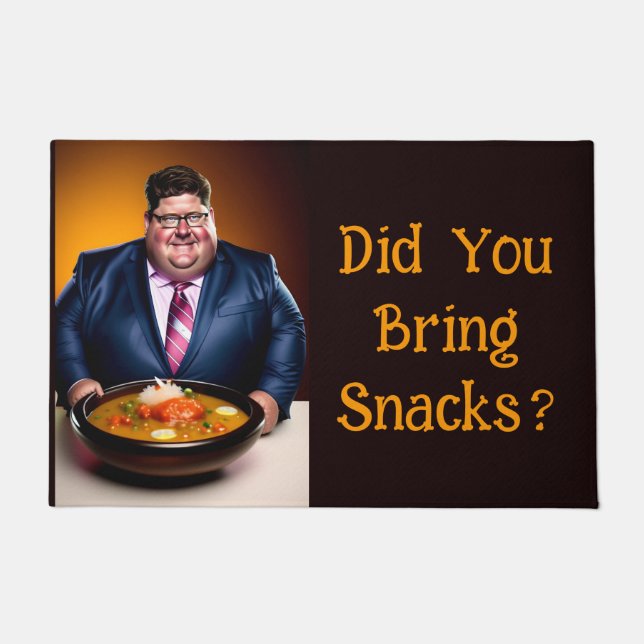 Heb je snacks meegenomen? Doormat Deurmat (Voorkant)