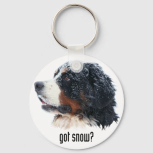 Heb je sneeuw? Bernese Mountain Dog Sleutelhanger