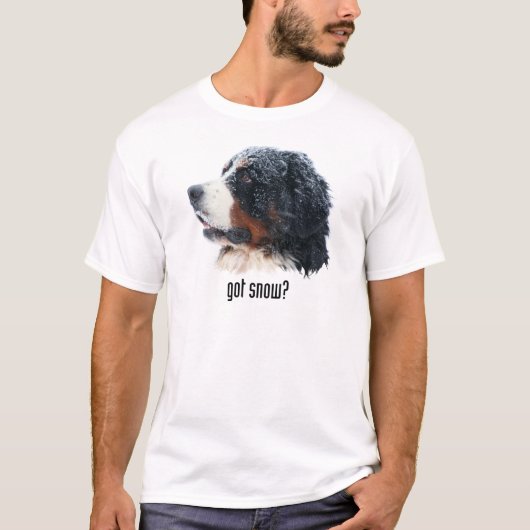 Heb je sneeuw? Bernese Mountain Dog T-shirt (Voorkant)
