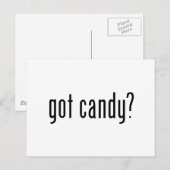 Heb je snoep? briefkaart (Voorkant / Achterkant)
