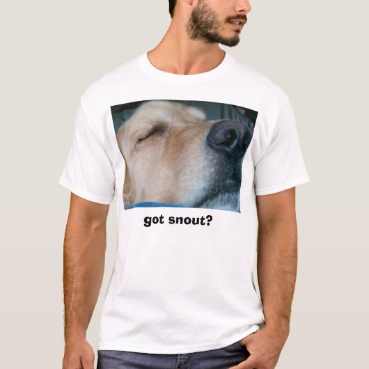 Heb je snout? t-shirt (Voorkant)