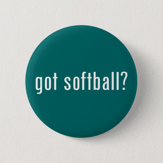 Heb je softbal? ronde button 5,7 cm (Voorkant)