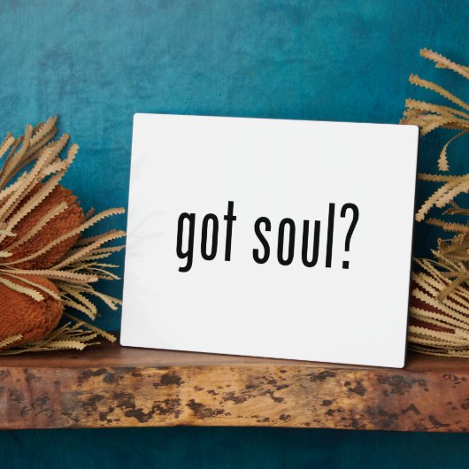 heb je soul? fotoplaat (Zijkant)