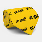 Heb je spam? stropdas (Opgerold)