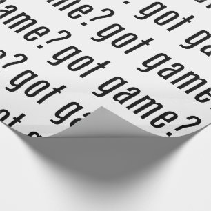 Heb je spel? cadeaupapier