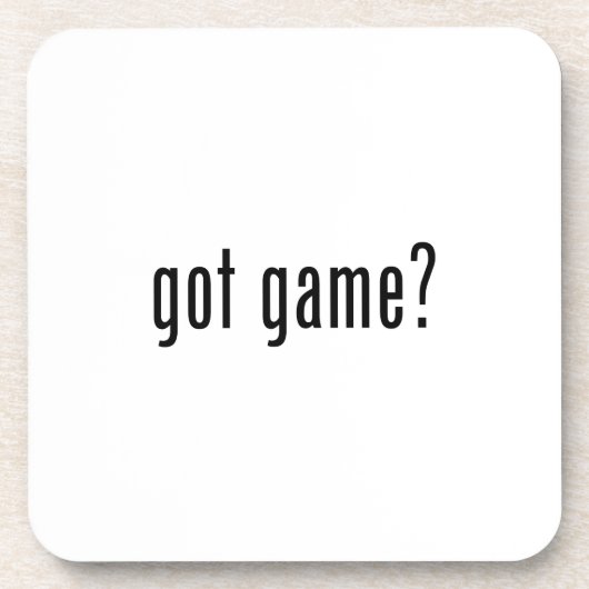 Heb je spel? drankjes onderzetter (Voorkant)