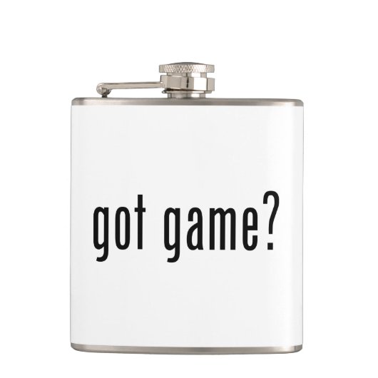 Heb je spel? heupfles (Voorkant)