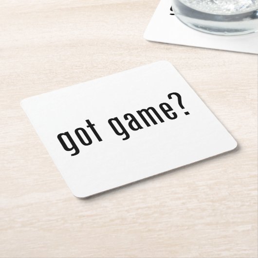 Heb je spel? kartonnen onderzetters (Schuin)