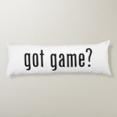 Heb je spel? lichaamskussen (Achterkant)