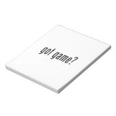Heb je spel? notitieblok (Linkerzijde)