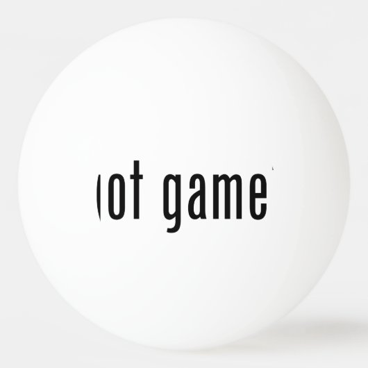 Heb je spel? pingpongbal (Achterkant)