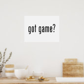 Heb je spel? poster (Keuken)