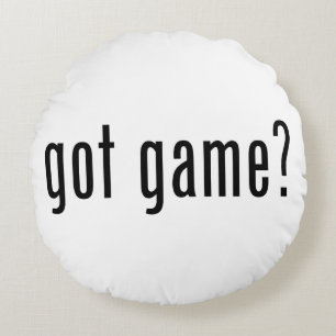 Heb je spel? rond kussen