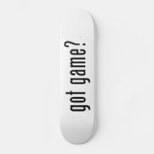 Heb je spel? skateboard (Voorkant)