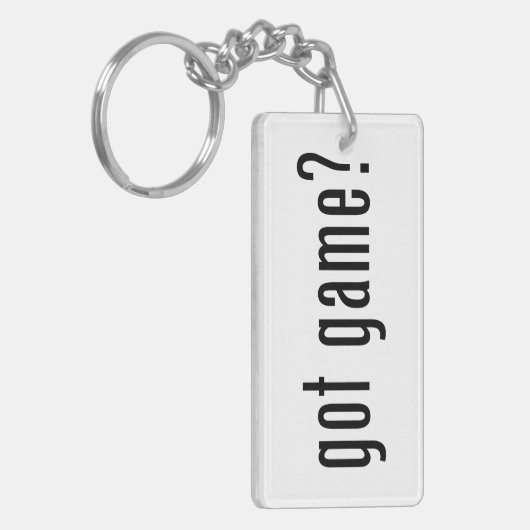Heb je spel? sleutelhanger (Voorkant Links)