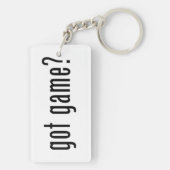 Heb je spel? sleutelhanger (achterkant)