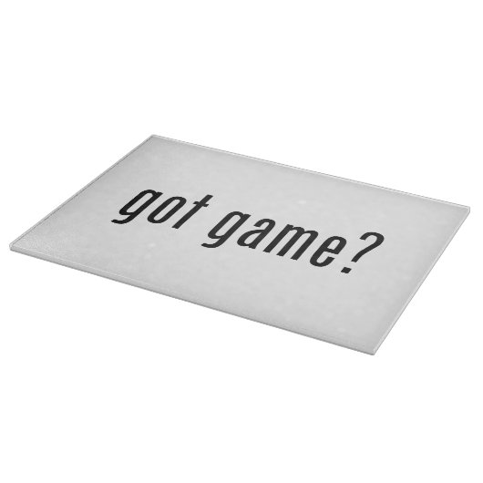 Heb je spel? snijplank (Hoek)