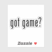 Heb je spel? sticker (Vel)