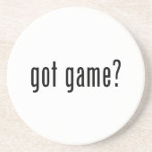 Heb je spel? zandsteen onderzetter (Voorkant)