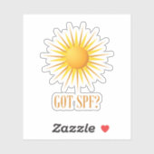 Heb je SPF? Sticker (Vel)