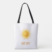 Heb je SPF? Tote Bag (Achterkant)
