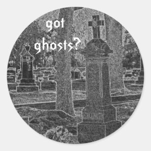 Heb je spoken? ronde sticker