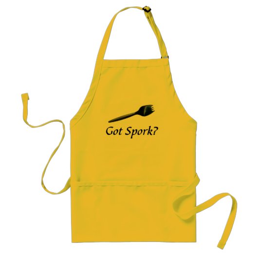 Heb je Spork? Standaard Schort (Voorkant)