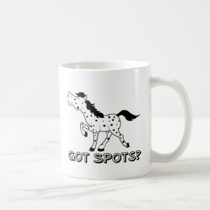 Heb je Spots? Mok Appaloosa-paardenkoffie