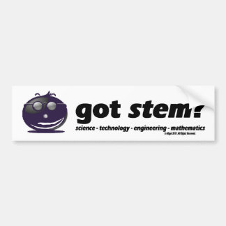 Heb je STEM? Bumpersticker
