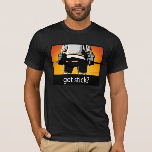 Heb je Stick? Hockey t-shirt (Voorkant)