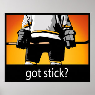 Heb je Stick? hockeyposter Poster