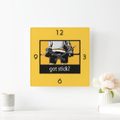 Heb je Stick? Vierkante Klok (Huis)