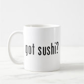 Heb je sushi? koffiemok (Links)
